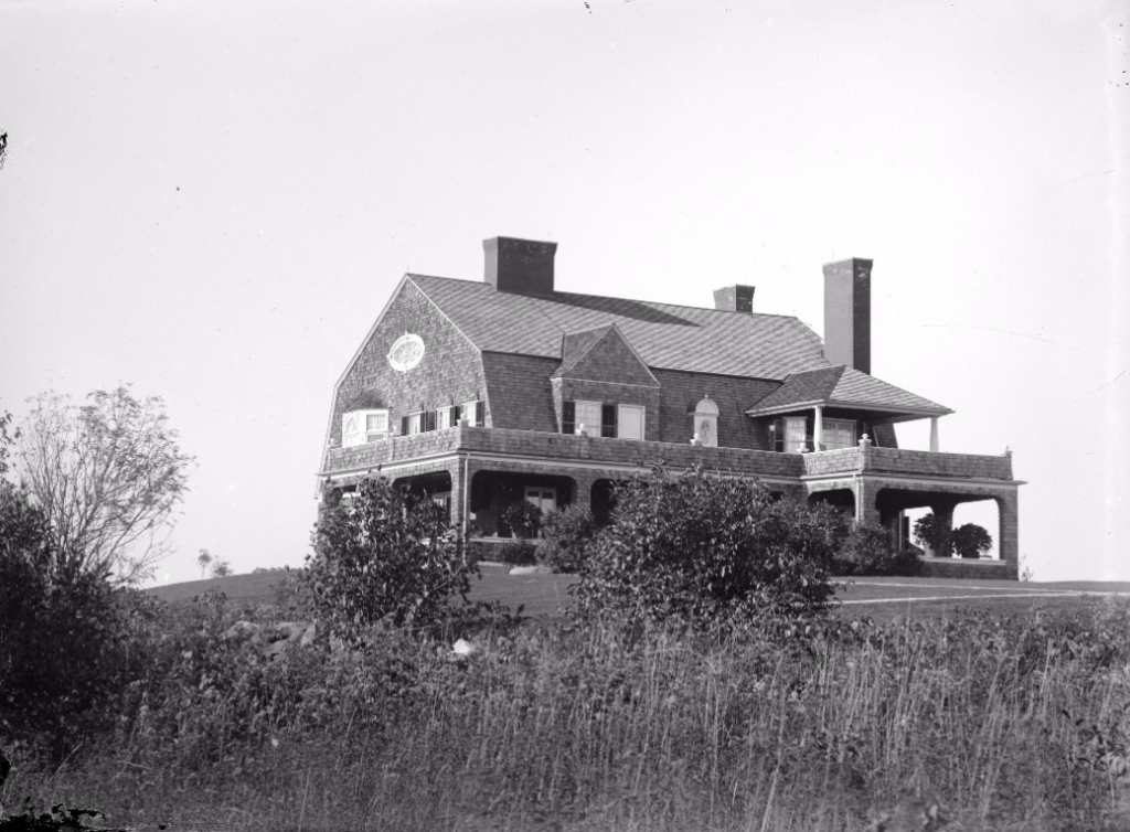Picture of William C. Whitney's cottage on October Mountain.